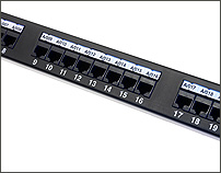 Non-adhesive Patch Panel Labels